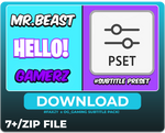 GAMING-SUBTITLE PRESET'S