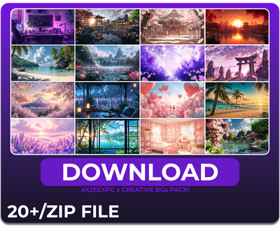 CREATIVE BG'S PACK!