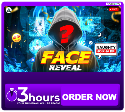 Face Reveal Thumbnail